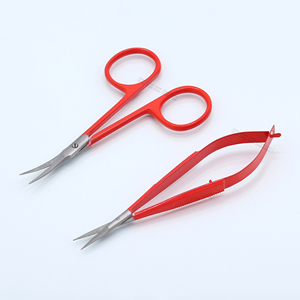 Kit d'extension de cils professionnel avec ciseaux à sourcils et pince à épiler à poignée à ressort de marque privée personnalisée pour la vente en gros - Product Image 1