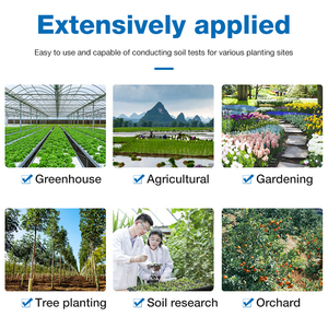 Medidor de <span class=keywords><strong>pH</strong></span> e Umidade do Solo de Alta Precisão para Fábrica, Detector Portátil de Umidade do Solo para Jardim, Fazenda, Gramado, Uso Interno e Externo - Product Image 6