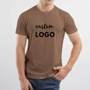 T-shirts décontractés unisexes en jersey 100 % coton, coupe classique, 180 grammes, logo frontal, respirant - Product Image 2