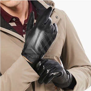 Gants d'usine de mode en cuir de haute qualité pour hommes 2024 Gants en cuir à vendre Gants en cuir du Pakistan - Product Image 6