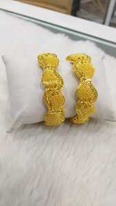 Bijoux de poids bracelet fait à la main en micro or rempli pour les femmes africaines, vêtements de fête régulier, gambie, ghana, Mali - Product Image 4