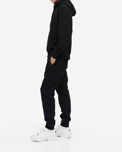 Imprimir Logo en blanco Tallas grandes Hombres 100% Algodón cremallera manga larga Jogging Sweatsuit para hombres - Product Image 2