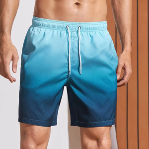 กางเกงขาสั้นชายหาดของผู้ชายกางเกงขาสั้นชายหาดสำหรับวิ่งกางเกงโพลีเอสเตอร์ขาสั้นชายหาดกันน้ำระบายอากาศได้ดี - Product Image 1