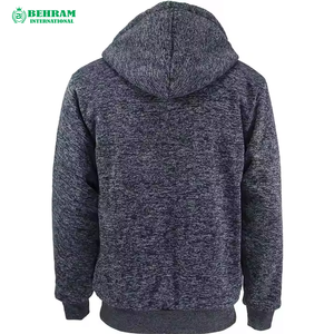 Vêtements pour hommes 2025 Sweat à capuche zippé pour hommes Tenues d'automne Vêtements de sport pour hommes Sweat-shirts et sweats à capuche zippés Impression bouffante - Product Image 5