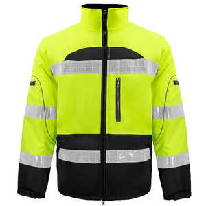 Veste de sécurité haute visibilité, prix abordable, style haut de gamme, nouvelle arrivée, durable, antibactérienne, tissu respirant et doux - Product Image 2