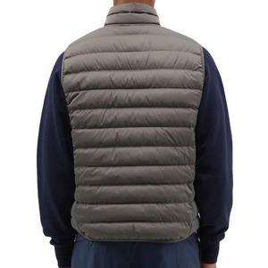 Chaqueta acolchada ligera de alta calidad para hombre, resistente al agua y empacable, cuello con capucha, tela larga - Product Image 6