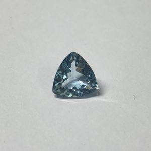 <b>Natural</b> Aquamarine Beryl Trillion shape Cut 9mm Loose Gemstone Direct Wholesale price Jewelry blue <b>stone</b> 2cts Santa Maria - Product Image 2