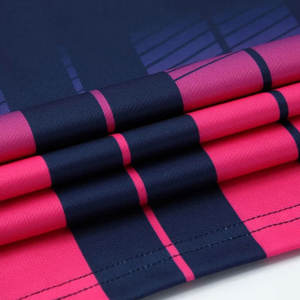 Jersey de Fútbol Personalizado con Logotipo, Reversible, Estampado por Transferencia de Calor, Azul Marino y Rosa, 100% Poliéster, Venta al Por Mayor, Económico, Superventas 2025 - Product Image 4