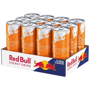 Original para Red Bull Albaricoque Edición 250ml Bebida Energética A Granel Fresh Stock Packaging - Product Image 3