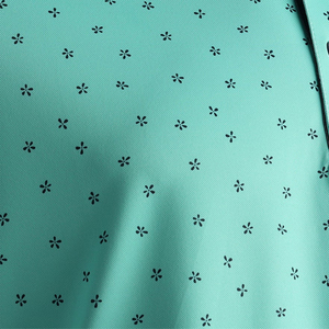 เสื้อโปโลคอปกสีตัดกันของผู้ชายเสื้อโปโลกีฬาประสิทธิภาพสูงเสื้อโปโลไซส์ใหญ่พิเศษออกแบบโลโก้ได้ตามต้องการ - Product Image 3