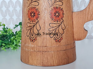 เหยือกไม้เป็นมิตรกับการเดินทางขนาดใหญ่วัสดุธรรมชาติน้ำหนักเบาและมีสไตล์โดย tradebyd - Product Image 4