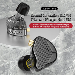 <span class=keywords><strong>KZ</strong></span> <span class=keywords><strong>PR1</strong></span> Pro Auriculares Intrauditivos con Controlador Planar de 13.2MM, Magnéticos, HiFi, Monitor de Bajos - Product Image 3