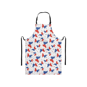 Tablier de cuisine réglable en coton Style du fabricant indien Bavoir Style sans manches Accessoire de cuisine - Product Image 1