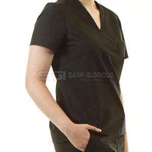 ชุดยูนิฟอร์มแพทย์แขนสั้นขายดี ชุดพยาบาลโรงพยาบาล ชุดยูนิฟอร์มแบบยูนิเซ็กซ์ ชุดพยาบาลชายหญิง จากปากีสถาน - Product Image 3