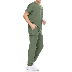 Venta caliente de fabricación de fábrica médico Scrub diseño único alto rendimiento hombres médico Scrub - Product Image 2