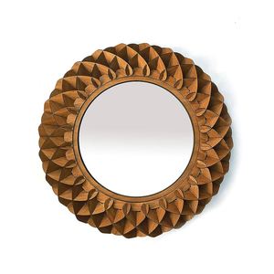 Miroir mural en bois à la mode Look simple et élégant Design personnalisable écologique Hébergement confortable Meilleur Pri - Product Image 6
