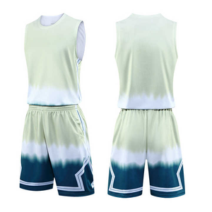 Maillot de basketball 100 % polyester respirant avec couleur et design personnalisables en tissu sergé sublimé - Product Image 6