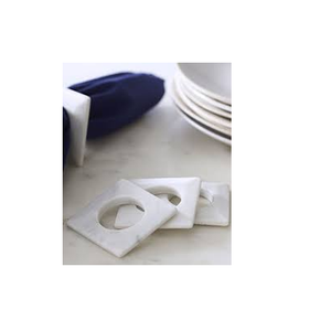Servilletero de mármol hecho a mano, soporte de anillo, Decoración de mesa de resina para fiesta de boda en casa, tamaño personalizado, producto de gran oferta para obsequios - Product Image 2