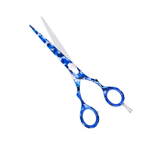 Ciseaux de coiffeur allemands en acier inoxydable pour couper les cheveux Lames tranchantes avec revêtement en papier pour salons de beauté et de coiffure - Product Image 1