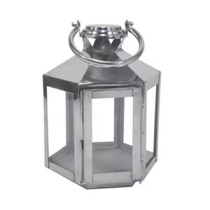 Farol de Ramadán de Metal Negro con Diseño Marroquí para Decoración de Bodas - Product Image 3