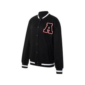 แจ็กเก็ตทีมตัวแทนของผู้หญิง, คอลเลคชั่นฤดูหนาวที่อบอุ่นแจ็คเก็ตสไตล์เลตเทอร์แมนลำลองและทันสมัย - Product Image 6