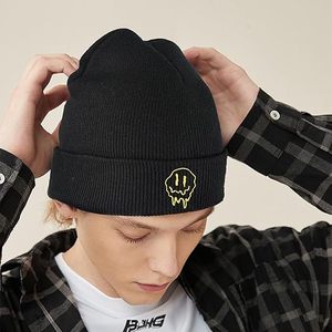 High Quality Unisex <b>Winter</b> Beanie <b>Caps</b> 100% Acrylic Quick Dry Breathable Comfortable Hand Knitted Custom Logo Custom Made - Product Image 3