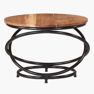 Table d'appoint en bois noir Design moderne élégant parfait pour le salon chambre ajoute une fonctionnalité de style et un rangement pratique - Product Image 1