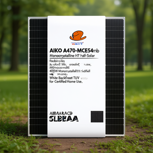 Panel Solar Monocristalino AIKO A470-MCE54Mb de 460W, Media Celda HJT, Lámina Trasera Blanca, Certificado TUV para Uso Doméstico - Product Image 3