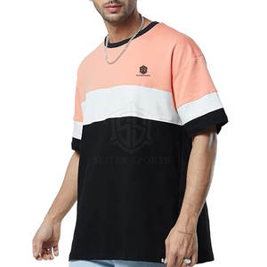 Camiseta de hombro caído de gran tamaño Camiseta de hombro caído de alta calidad con logotipo personalizado de peso pesado en blanco - Product Image 4