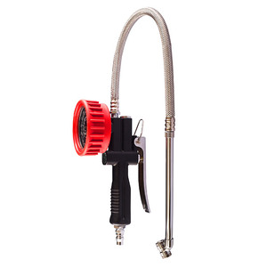 Outil de mesure Jauge de gonflage de pneus 220psi avec jauge de pression des pneus en caoutchouc inoxydable - Product Image 4