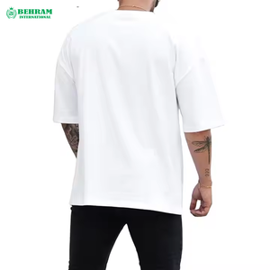 Camisetas de Hombre 2025, Holgadas, 100% Algodón, Transpirables, Ecológicas, 300g, Personalizadas, Moda Urbana - Product Image 2