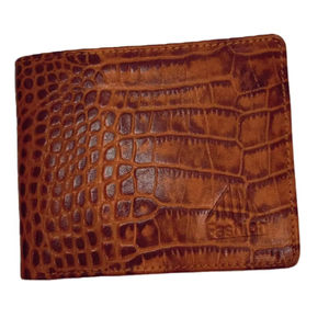 Portefeuille court multifonctionnel en cuir de grande capacité avec poche zippée jean en cuir pur avec ceinture en cuir de vachette et boucle en fer - Product Image 4