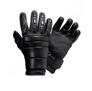 Guantes de cuero acolchados operativos de Pakistán para conducir en clima frío, nudillos duros para ciclismo, ciclismo, montar en bicicleta, guantes de seguridad para las manos - Product Image 6