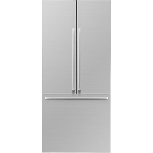 Refrigerador con Puerta Francesa Dacor DRF365300AP de 36 Pulgadas, Preparado para Panel Eléctrico, 21.3 Pies Cúbicos Capacidad total con agua interna incluida - Product Image 1