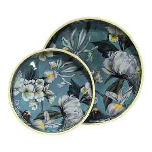 Bandeja de servicio moderna de venta de exportación con diseño impreso para el hogar y eventos Servir bebidas Organizar artículos o agregar un toque elegante - Product Image 2