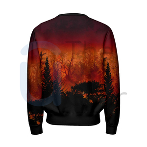 เสื้อสเวตเชิ้ตผู้ชายแบบสวมหัวสำหรับฤดูหนาว พิมพ์ลายโลโก้ตามสั่ง สีพื้น ดีไซน์เรียบง่าย ทรงปกติ ระบายอากาศได้ดี ผ้าฟลีซ เหมาะสำหรับออกกำลังกาย - Product Image 3
