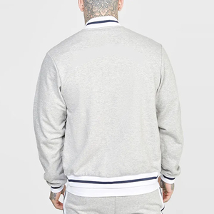 OEM / ODM Survêtement Usine en vrac Vente en gros Survêtement Jogger Hommes Varsity Vestes Lounge Wear Ensemble deux pièces Survêtement Hommes - Product Image 3