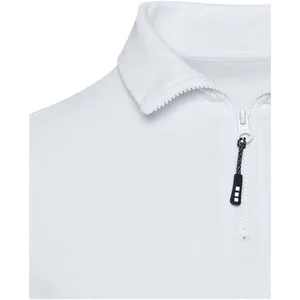 Polo Zeus AWARE sostenibile con mezza zip, articolo promozionale - Product Image 4