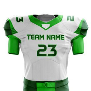 New Arrival Lightweight Fully Customizable American Football Wear Breathable Short Sleeve Jerseys <b>Pant</b> Sets for Youth Football - Product Image 4