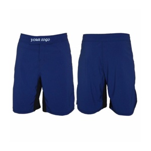 Shorts de bain unisexes d'usine, maillots de plage personnalisables avec impression et logo, 100 % polyester, séchage rapide, vêtements de sport pour arts martiaux - Product Image 5