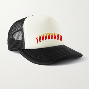 Sombrero de camionero de último diseño de alta calidad, uso en la playa al aire libre, ropa de calle de malla, ligero, 2 tonos, Hip Hop, logotipo personalizado para hombres - Product Image 6