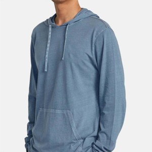 เสื้อฮู้ดทูโทนคลาสสิกของผู้ชาย-นุ่มและทนทานเหมาะสำหรับสวมใส่ในชีวิตประจำวันและฝังรากลึก - Product Image 3