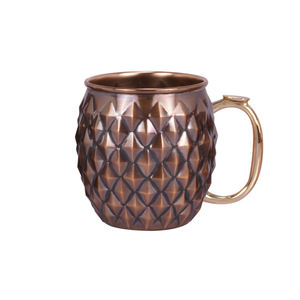 Vente chaude 100% Pur Moscou Martelé Cuivre Mule Tasse Classique Baril Conception pour Mariages et Cadeaux - Product Image 3