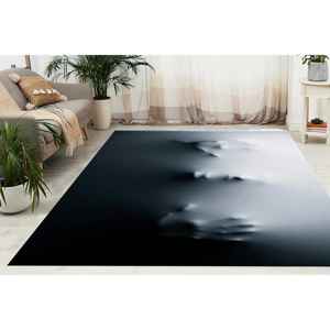 Alfombra con Estampado Abstracto: Alfombra Artística Moderna de Lujo para Decoración de Interiores, con Pelo Suave - Product Image 1