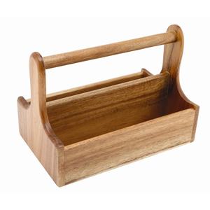 Handmade <b>Kitchen</b> <b>Utensil</b> Caddy New Style Multiple Compartment Flatware Storage Handmade Acacia Wooden <b>Utensil</b> Caddy Tableware - Product Image 5