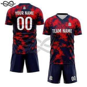 Venta caliente único barato peso ligero Dropship fútbol camiseta totalmente ropa deportiva sublimada Stock camiseta de fútbol Jersey - Product Image 2