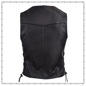 Equipo de motocicleta personalizado certificado CE para hombres Ropa deportiva protectora de alto rendimiento-Chaleco de cuero para hombre Ropa de talla grande - Product Image 2