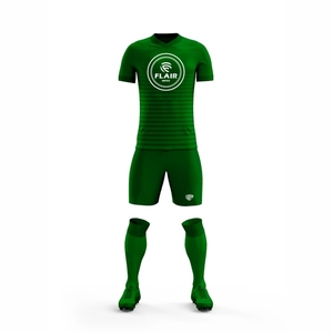 100% Polyester Best Quality Custom Design Soccer Jersey Uniform Sets Breathable Comfort Lightweight Quick Dry Automated Cutting - Product Image 2
