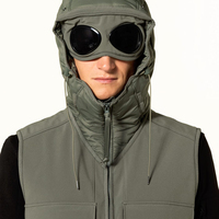 Gilets Matelassés Homme de Haute Qualité, Sans Manches à Capuche, Vêtements Tendance, Doudounes Homme Personnalisables, Hiver OEM