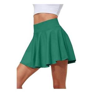 Mini pantalones cortos de golf personalizados de alta calidad y faldas activas plisadas para mujeres Plum Gym Tennis Inflow Sports para adultos - Product Image 3